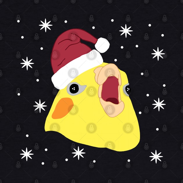 christmas screaming cockatiel doodle by FandomizedRose